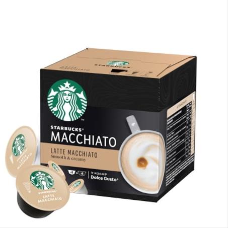 Starbucks Latte Macchiato 12 capsules pour Nescafé Dolce Gusto