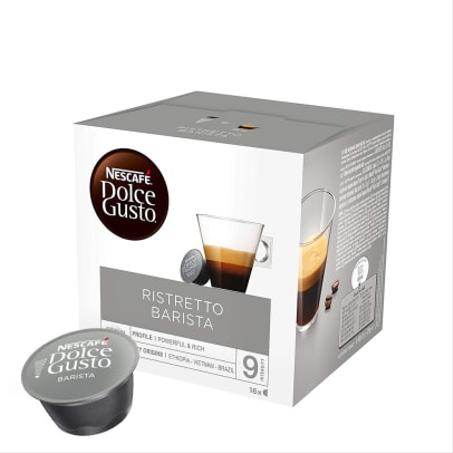 Nescafé Ristretto Barista 16 capsules pour Dolce Gusto