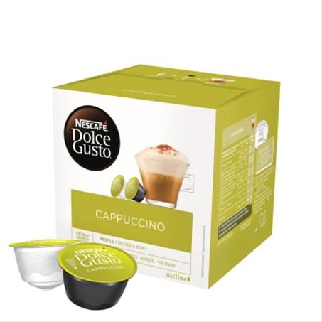 Nescafé Cappuccino 16 capsules pour Dolce Gusto