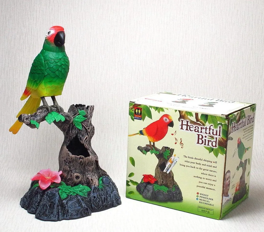 ببغاء يغرّد – صوت طبيعي وديكور زوين بزاف