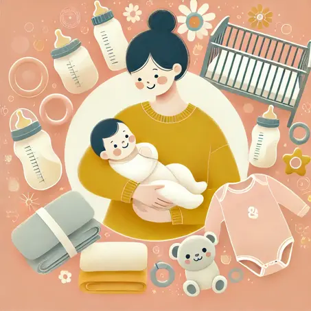 الأم والطفل