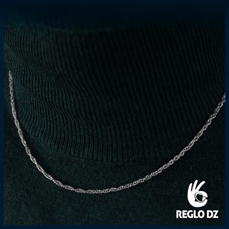 Chaine Tor 4 الفضة الاصلية الإطالية