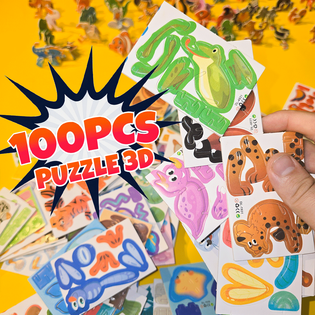 Puzzle 3D 100 pcs