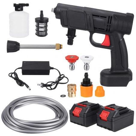 مسدس رش الماء لغسل السيارات، النوافذ والجدران