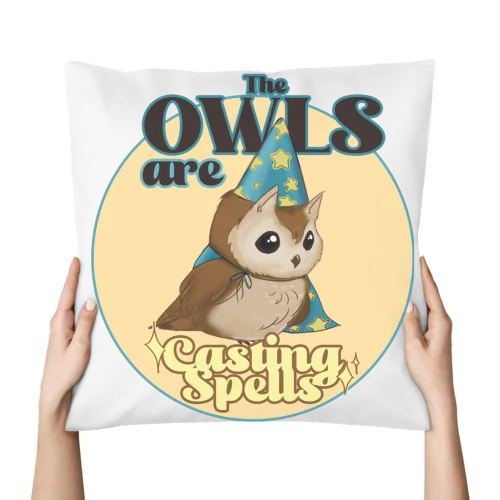 1M Neon Owl Pillow