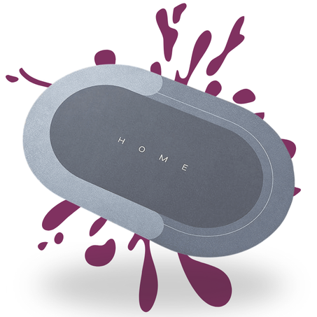 الحصيرة الأرضية الفائقة الامتصاص والمصنوعة من طين الدياتوم