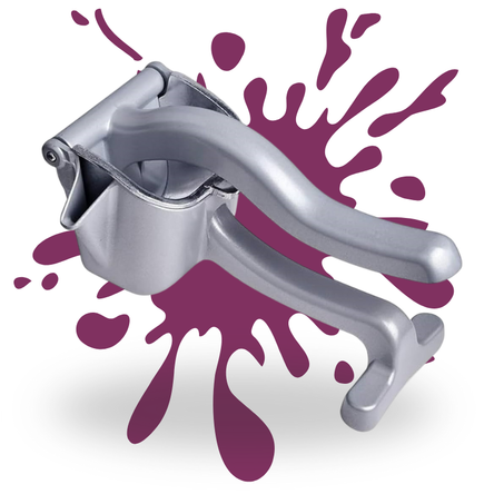 عصارة فواكه يدوية من الفولاذ المقاوم للصدأ