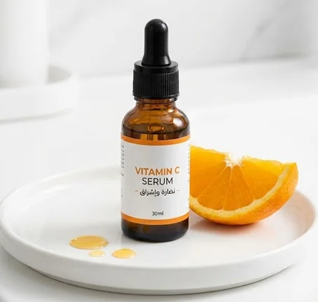 سيروم فيتامين سي للنضارة وإشراق البشرة