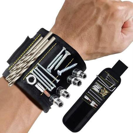 سوار اليد المغناطيسي باللون أسود