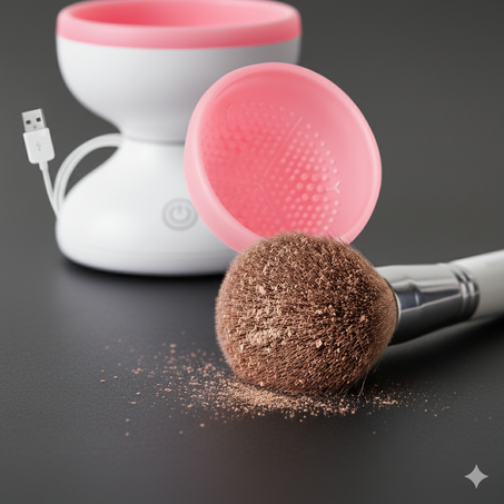 أداة كهربائية لتنظيف الفرشات