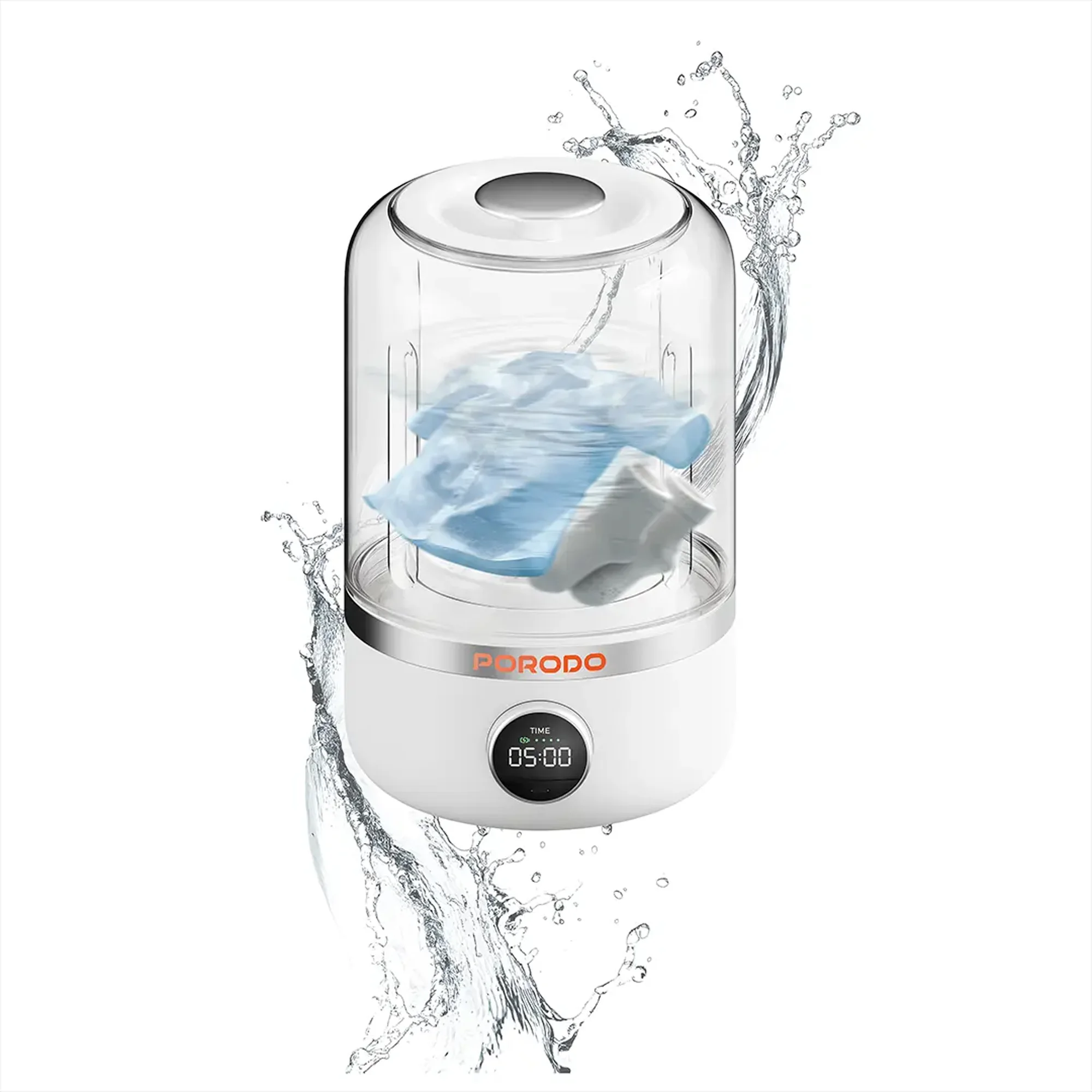 Practical portable sock and underwear washer