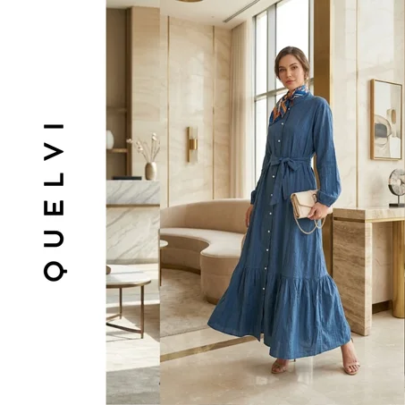 Robe Élégante avec Ceinture