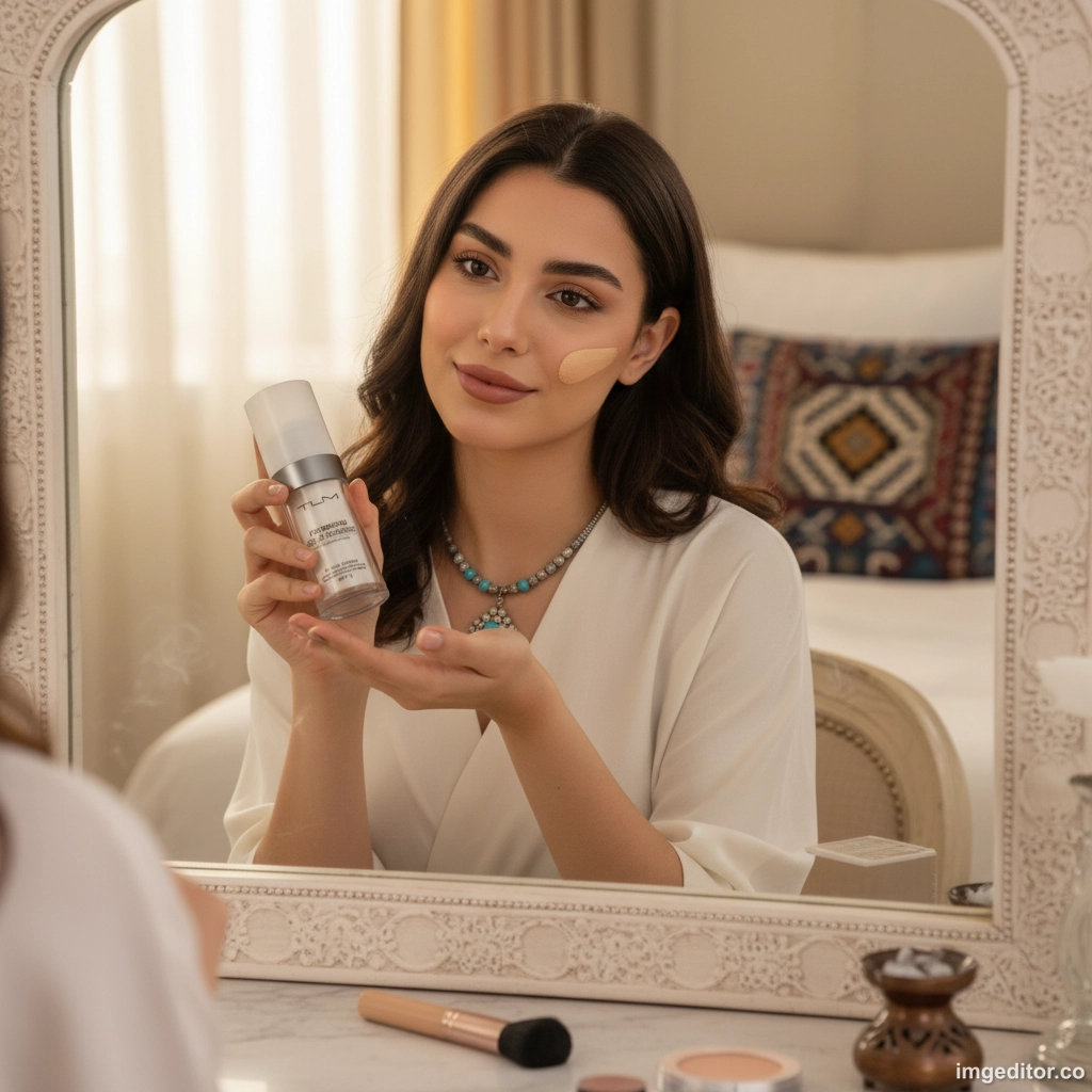 حماية، ترطيب، وتغطية كاملة – فاونديشن TLM لكل الأوقات!😍 (🎉اقوى عرض في الكويت اشتري واحد واحصل على الثاني بنصف السعر🔥)