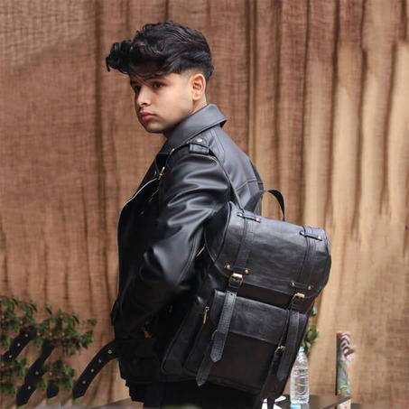 Zaino Elegante in vera pelle