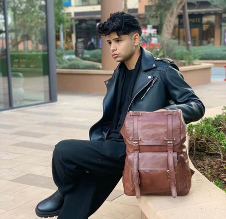 Zaino Elegante in vera pelle