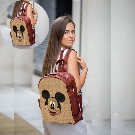 Zaino Moderno in vera pelle