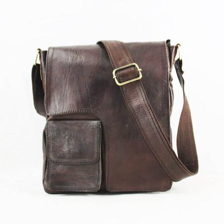 Borsa A Tracolla In Pelle Lucida /B40