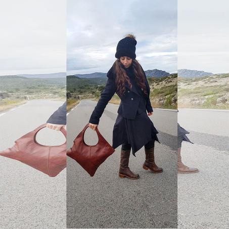 Borsa da donna in pelle di alta qualità / O80