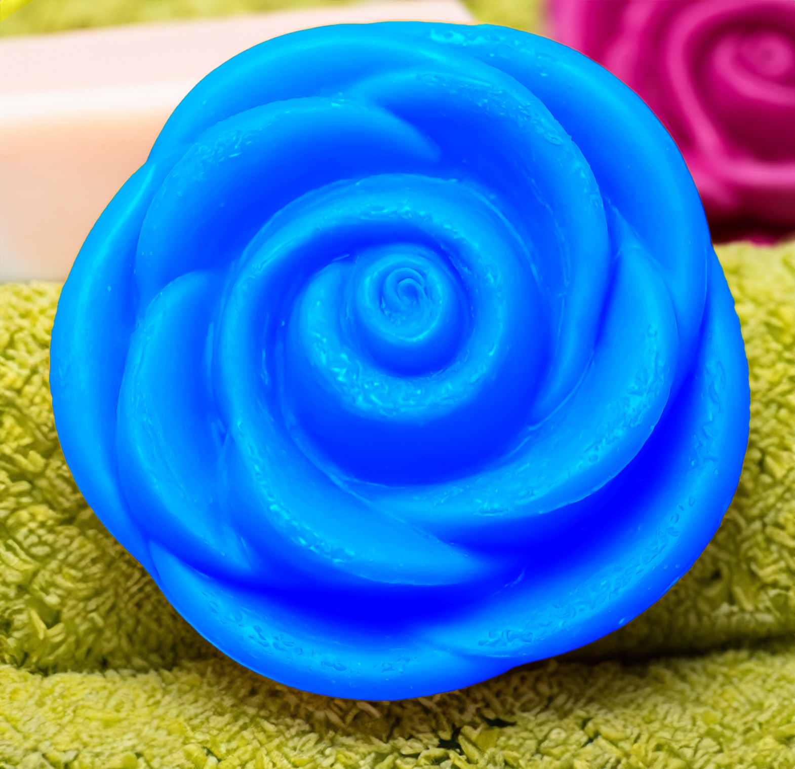 Savon Glycérine aux extraits de Nila Bleu Marocain