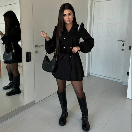 Robe Blazer "Black Pearl"