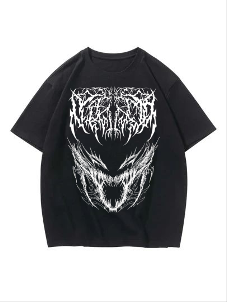 Dark Venom – Black Graphic Tee | Limited Streetwear Drop