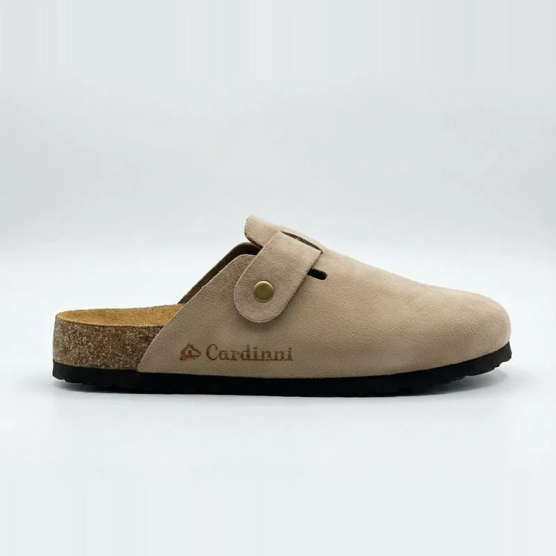 Sabots en Daim Taupe