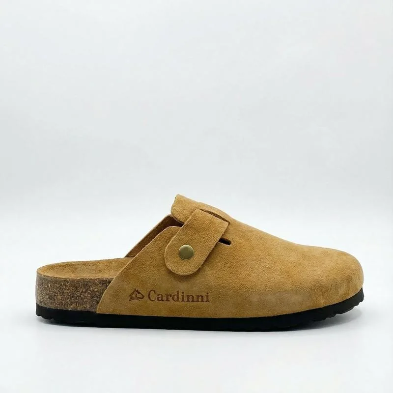 Sabots en Daim Tabac