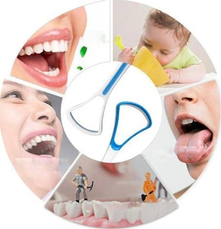 فرشاة تنظيف اللسان