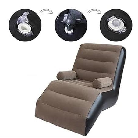 كرسي استرخا هوائي قابل للنفاخ