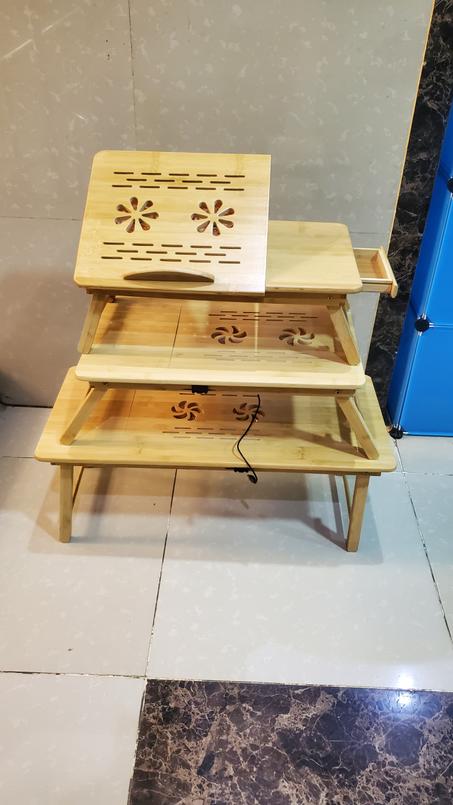 طاولات لاب توب مع مروحة تبريد 3 احجام