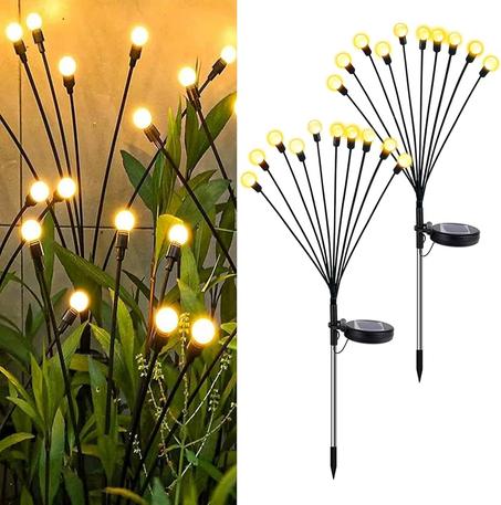 مصابيح تزيين الحديقة بالطاقة الشمسية المضادة للماء