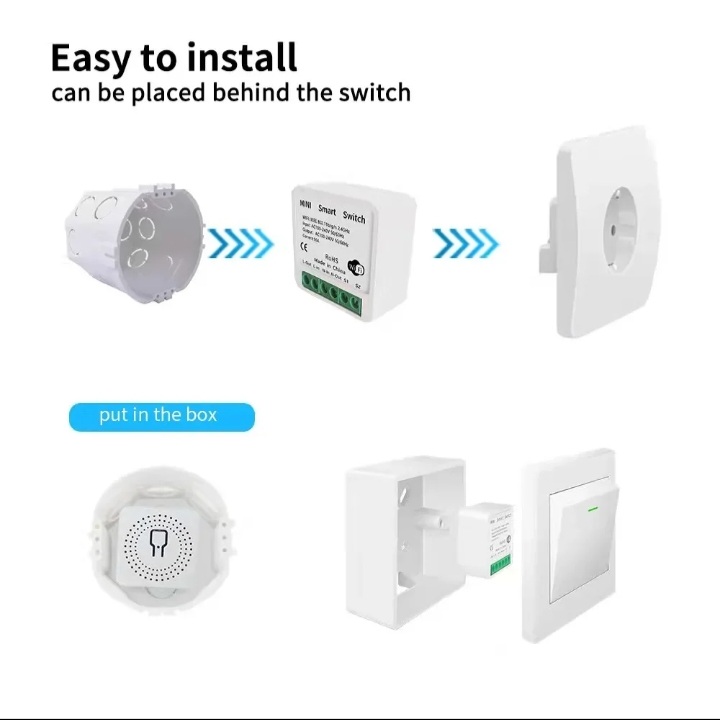 interrupteur intelligent Wifi 16a