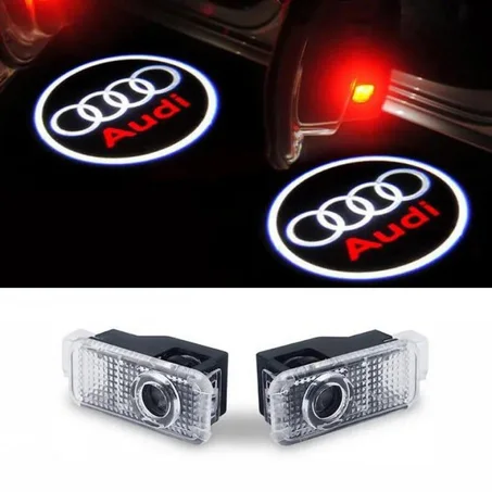 Lumière de porte (logo projector) de voiture à LED pour Audi.