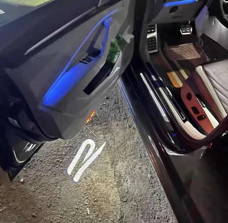 Lumière de porte (logo projector) de voiture à LED pour Volkswagen R-line