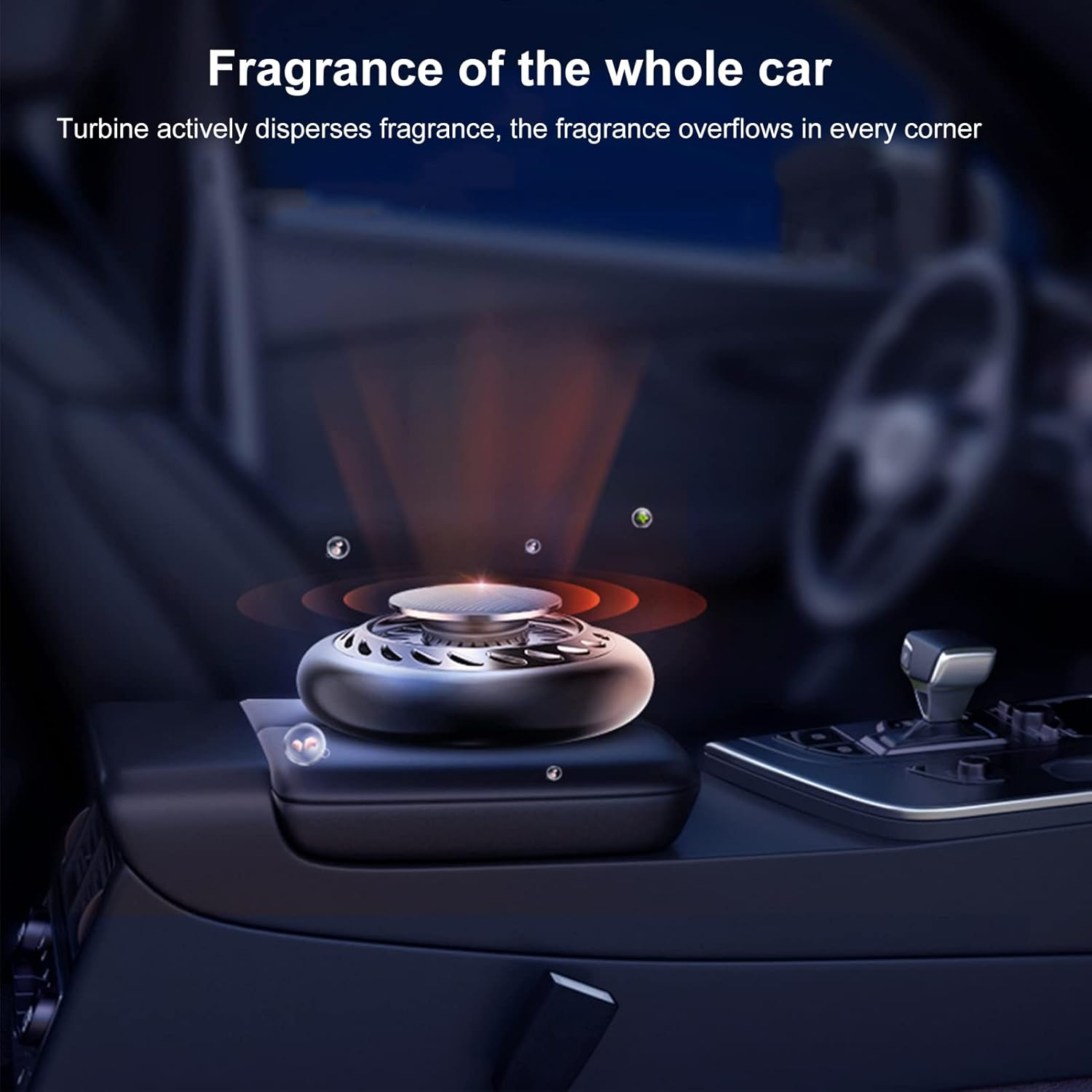 Car accessories Fragrance Solar Energy (black)