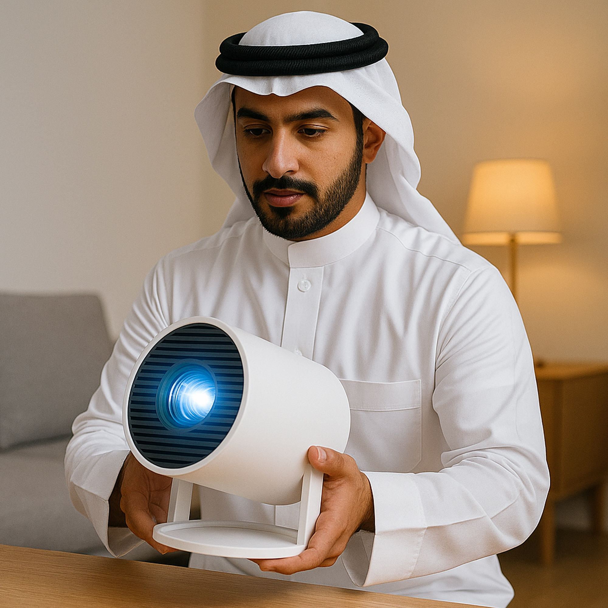 • جهاز السينما المتنقل الذكي