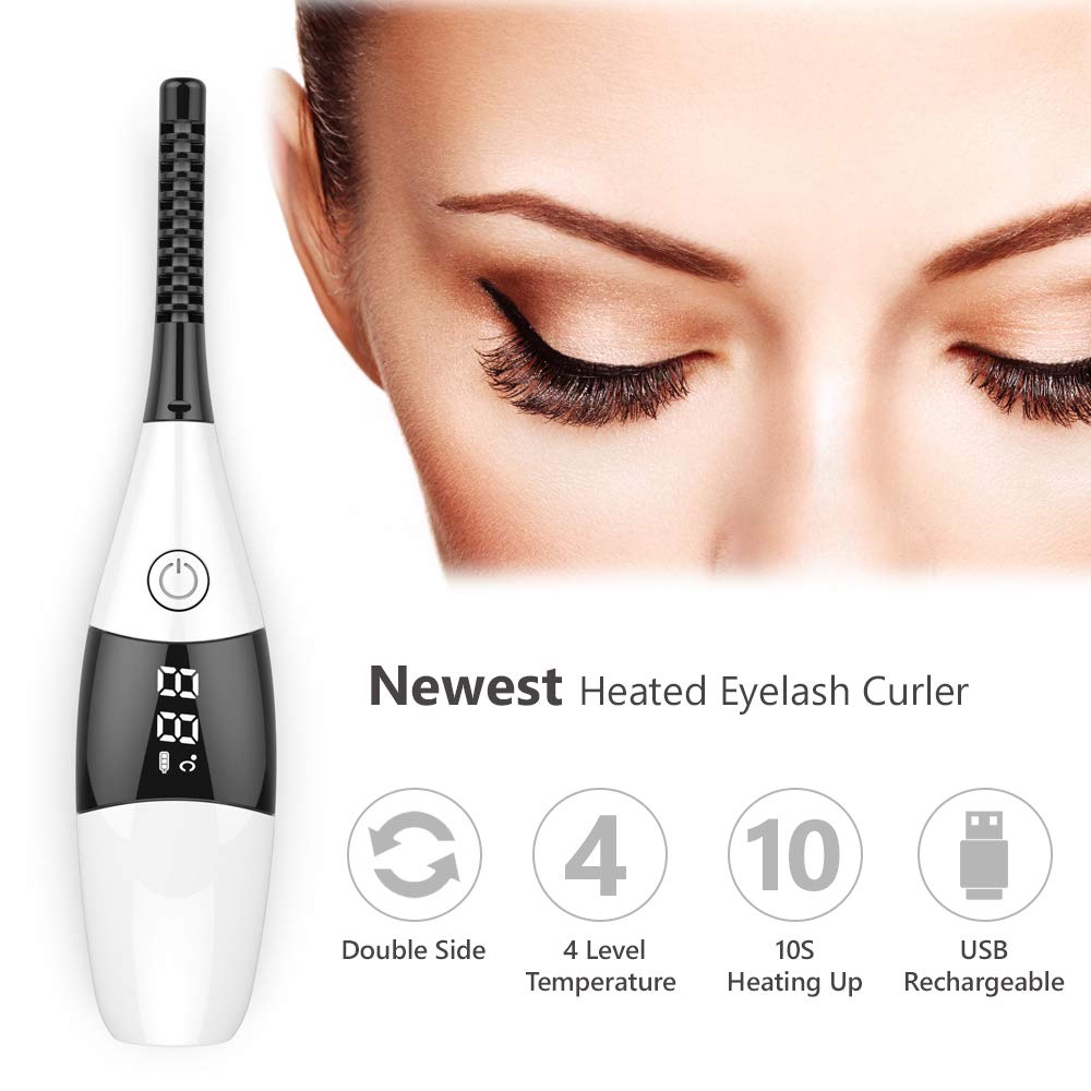 Eyelash curler electric (white)