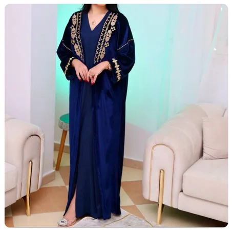 قفطان 2بياس مطروز