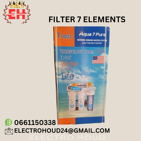 FILTER D'EAU 7 ELEMENTS