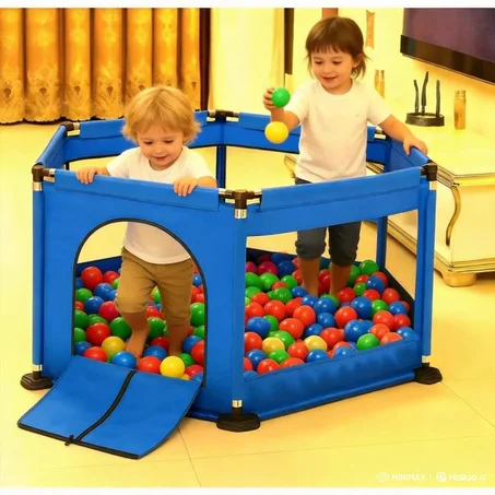 راحة ماما – حظيرة لعب آمنة للأطفال