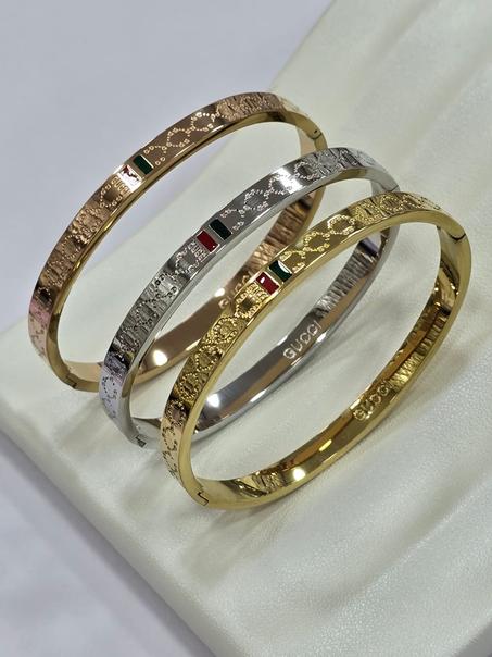 Bracelet GUCCI en acier inoxydable 3 piéces