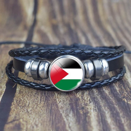 Bracelet En cuir Palestine pays arab countries