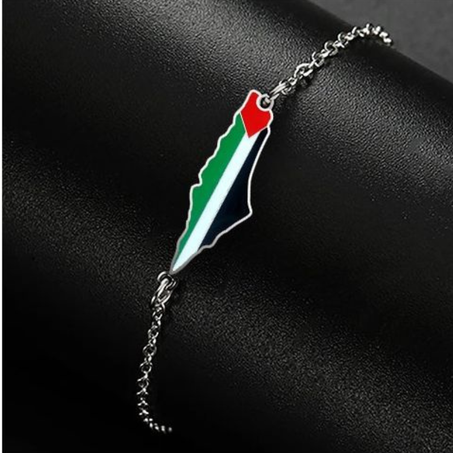 Bracelet Palestine pays arab countries, gaza, AL QODS, AL-AQSA