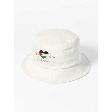 Palestine & Gaza Bucket Hat, Chapeau Unisexe Bob Haut Qualité Style 4