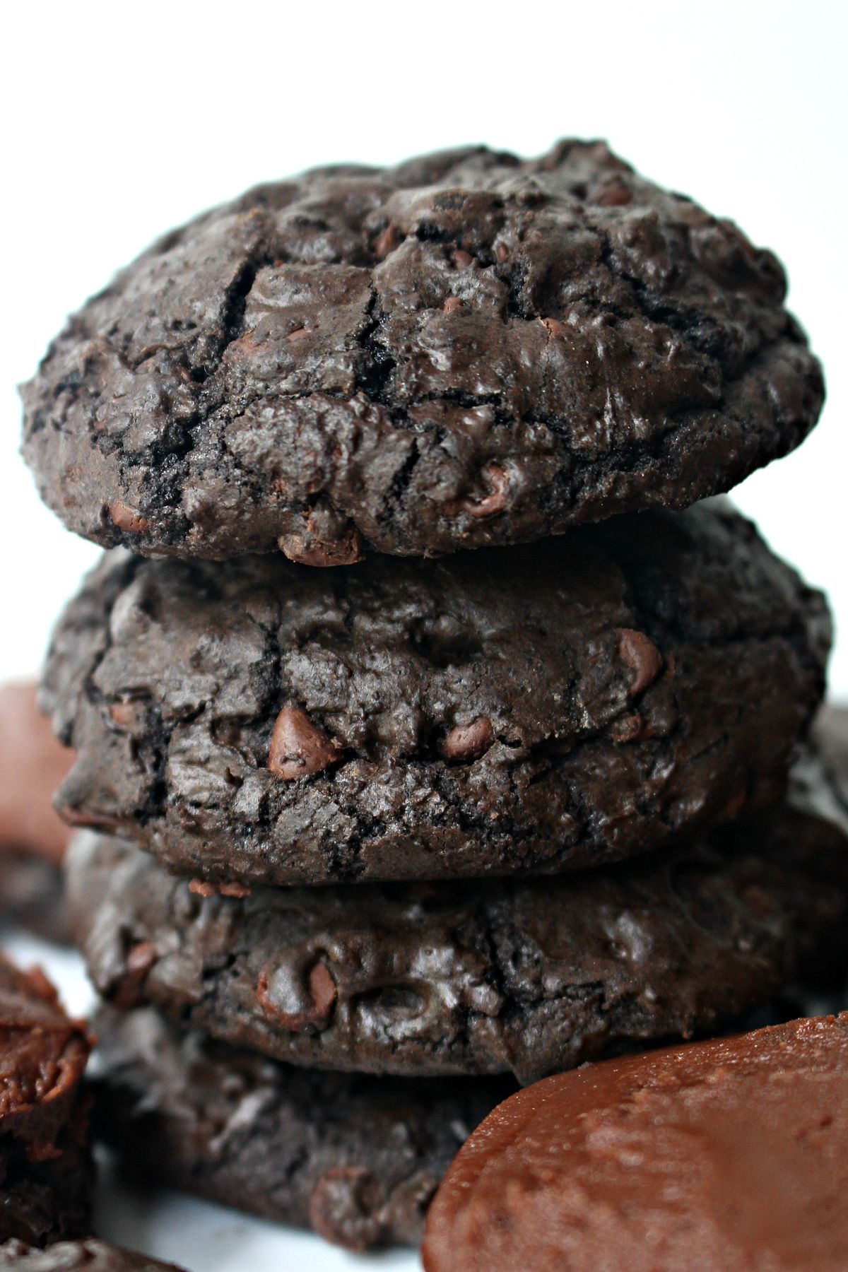TRIPLE CHOCOLATE COOKIES