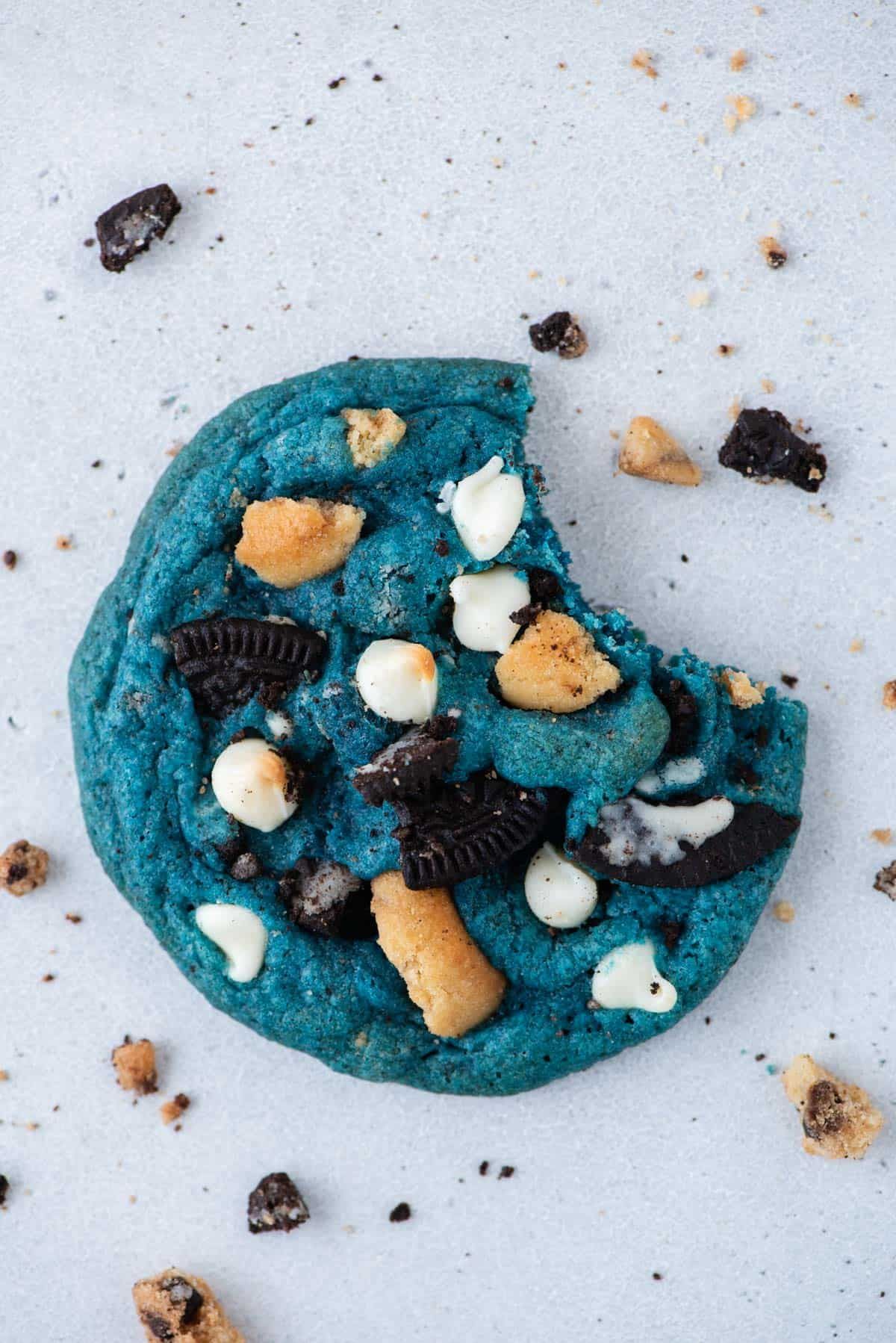 BLUE CHOCCO COOKIES