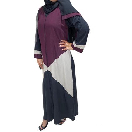 عباية سوداء مزينة