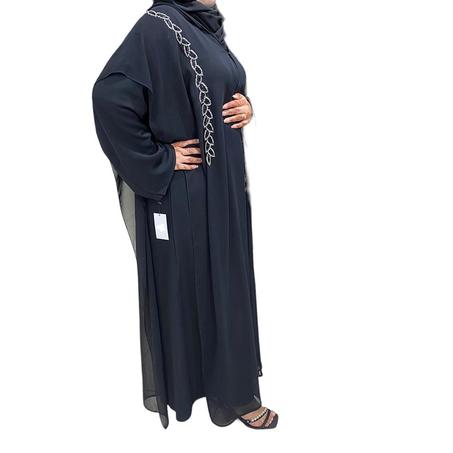 العباية سوداء كلاسيكية