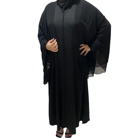 العباية قماش  حرير مقصور