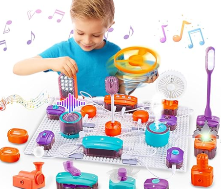 فاتوس دوائر تعليمية للاطفال من 53 قطعة،